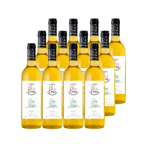 Docena de vino blanco