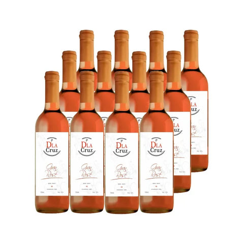 Docena de vino rosé