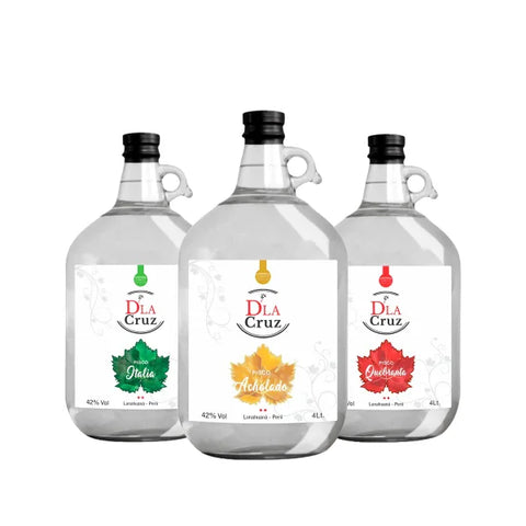 Pack gigante de piscos peruanos