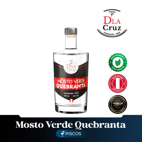 Pisco Mosto Verde Quebranta 500ml