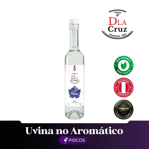 Pisco Uvina no Aromático 500ml