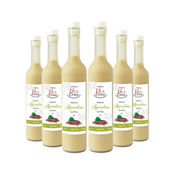 Sixpack de cremas de pisco con algarrobina